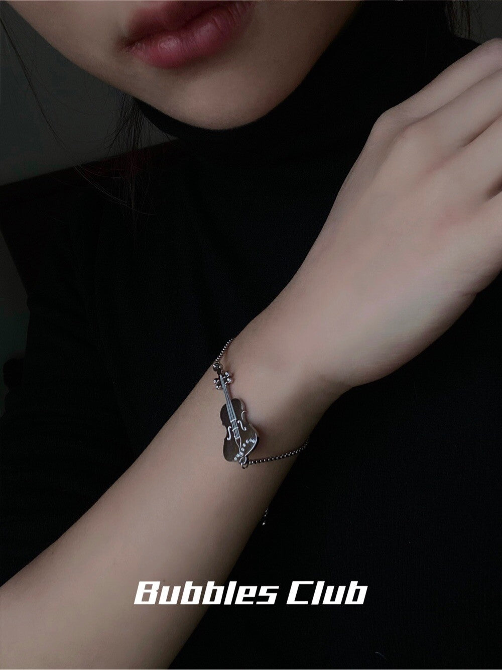 Winter Quartet Violin Cello Bracelet,Violin Bracelet,Lumivault.