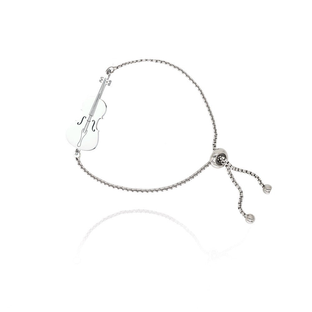 Winter Quartet Violin Cello Bracelet,Cello Bracelet,Lumivault.
