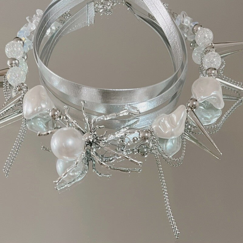 Spider Stacking Necklace,Lumivault.