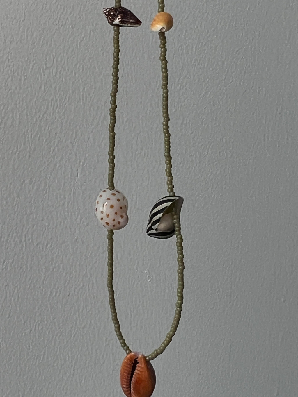 Handmade Vacation Conch Beaded Necklace,Lumivault.