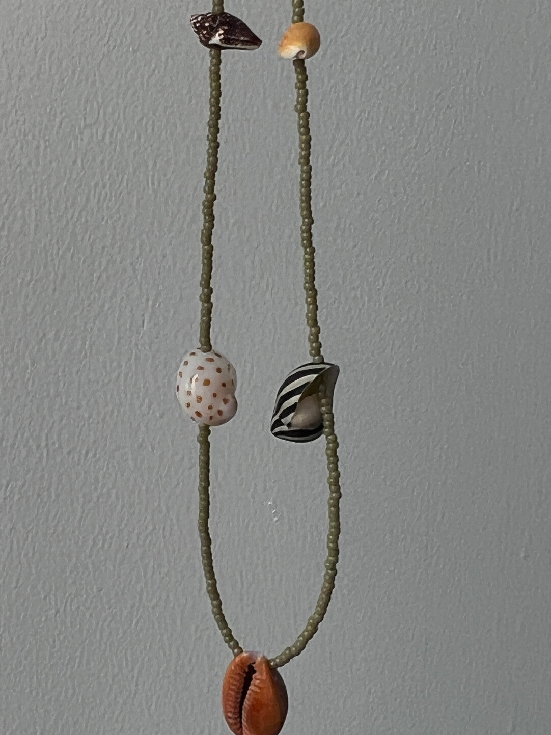 Handmade Vacation Conch Beaded Necklace,Lumivault.