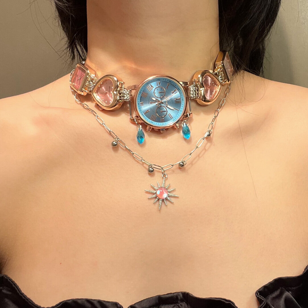 Handmade Watch Remake Choker,Lumivault.