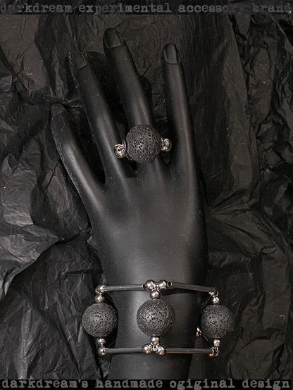 Gothic Tribal Bracelet Ring
