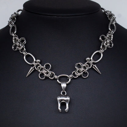 Tooth Titanium Steel Necklace