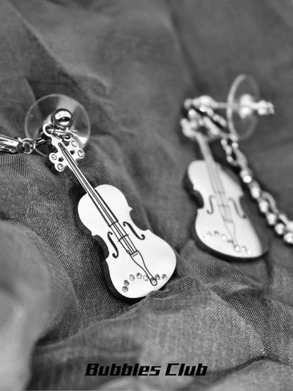 Violin Cello Earrings