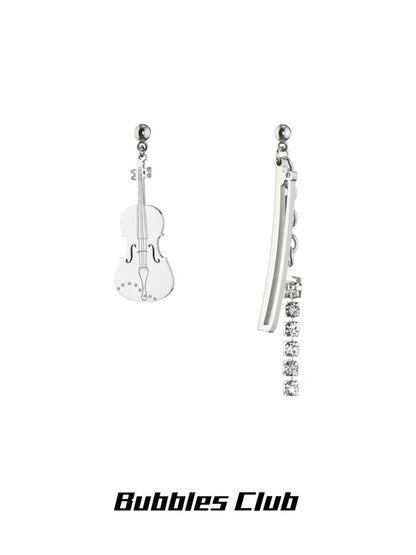 Violin Cello Earrings