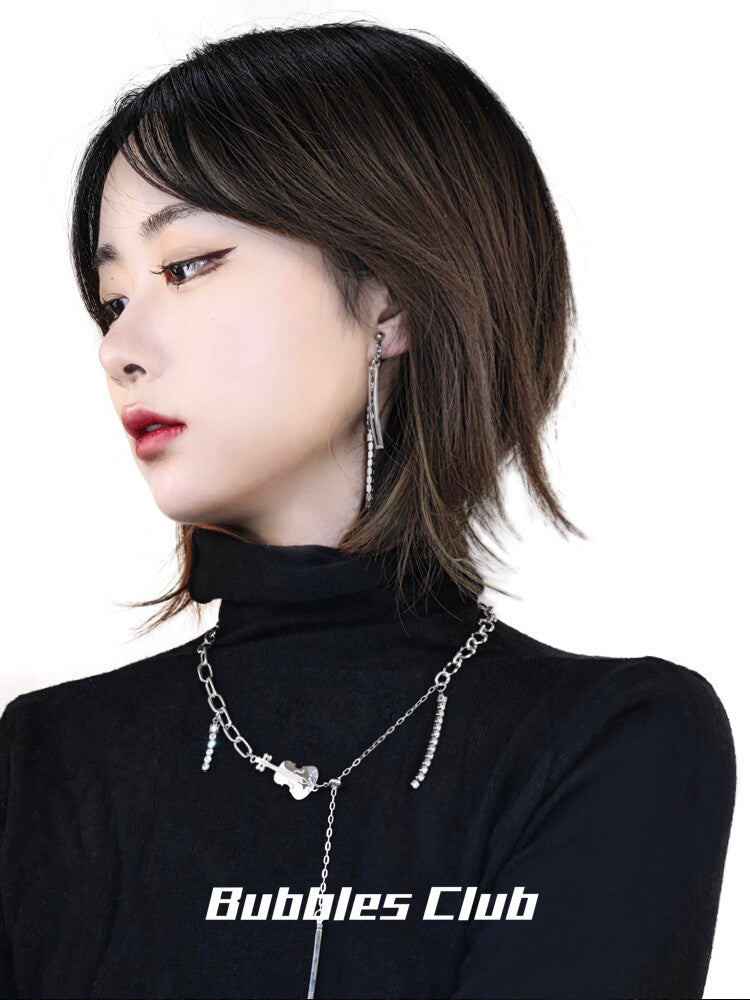 Violin Cello Earrings,Lumivault.
