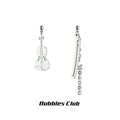 Violin Cello Earrings,[Violin x Bow] Studs,Lumivault.