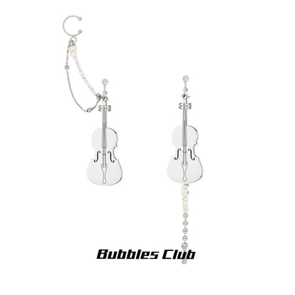 Violin Cello Earrings