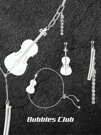 Violin Cello Earrings