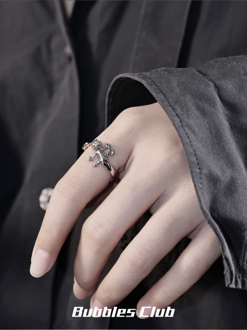 Violin Cello Earrings,[Violin] Ring Sterling Silver,Lumivault.
