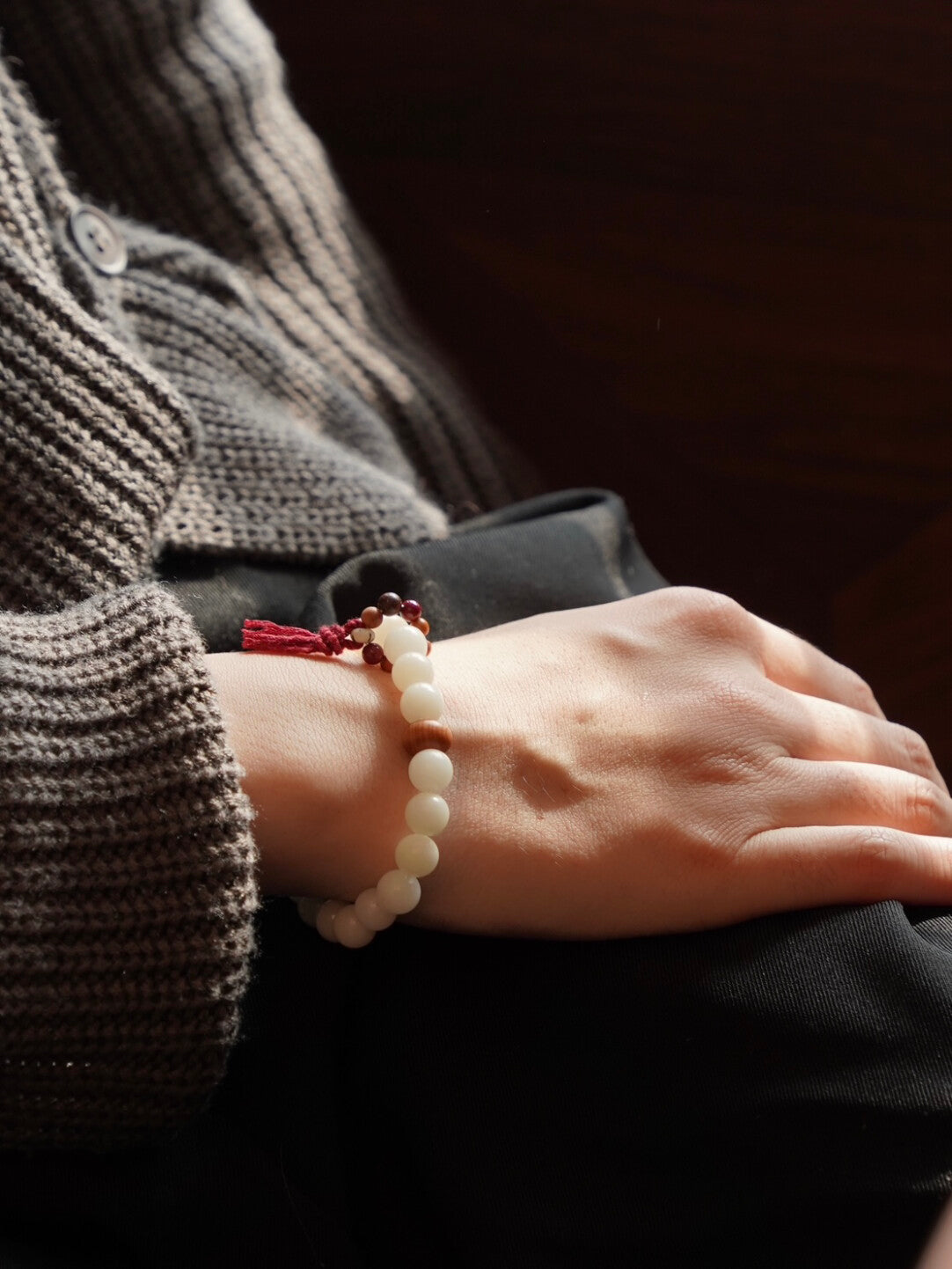 Eight Treasures Bodhi Bead Bracelet - Lumivault