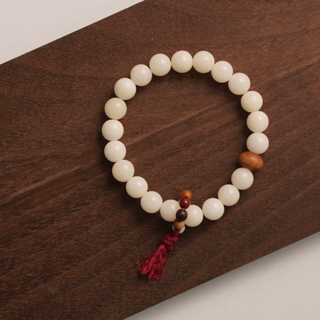 Eight Treasures Bodhi Bead Bracelet - Lumivault