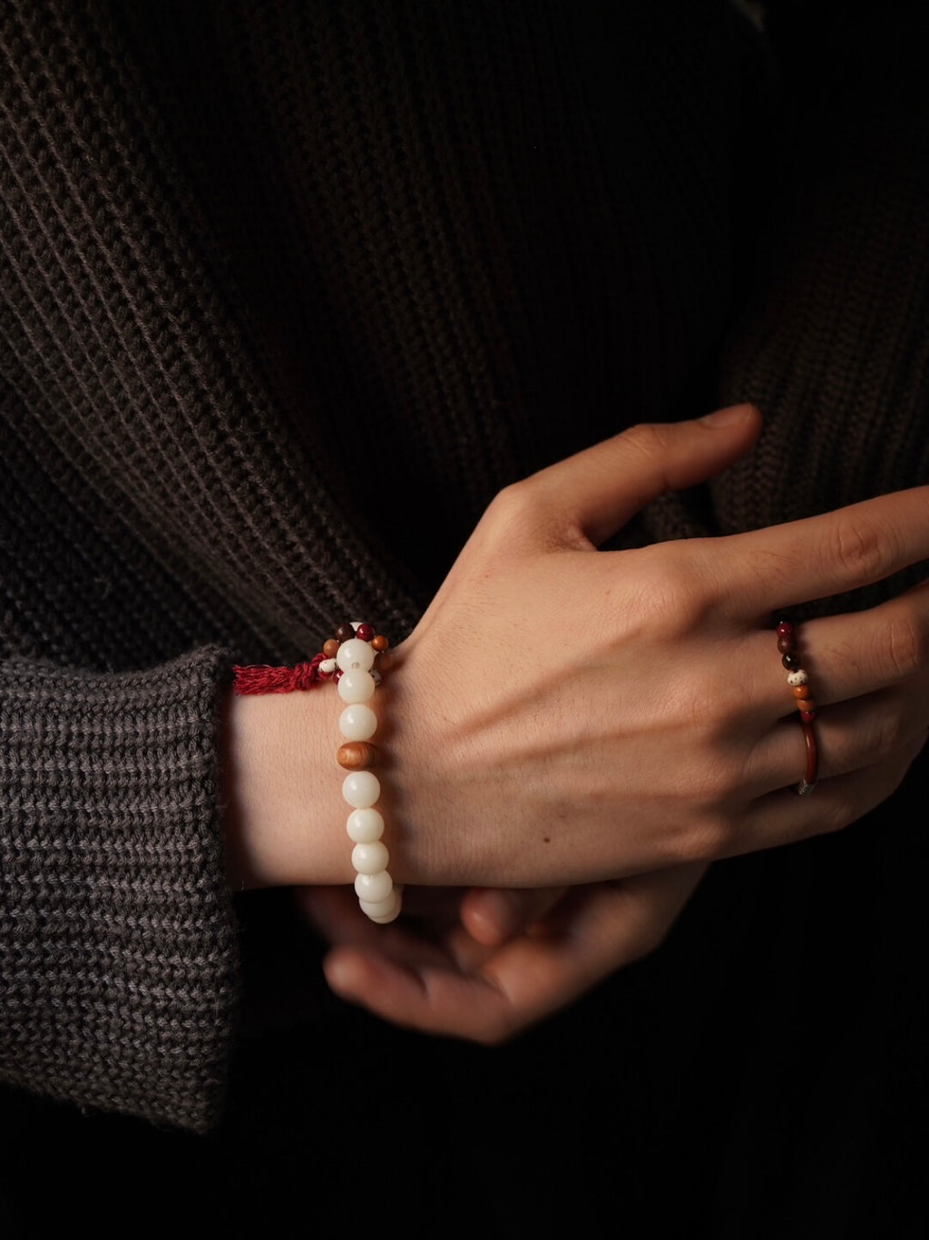 Eight Treasures Bodhi Bead Bracelet - Lumivault