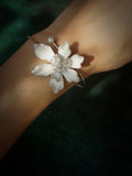 Magnolia Leather Shadow Puppet Bracelet,Lumivault.