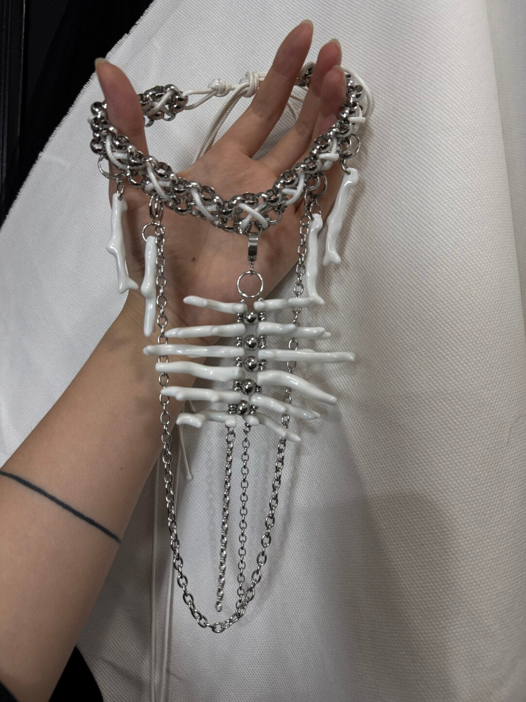 Spine Link Necklace & Waist Chain,Necklace and Waist Chain,Lumivault.