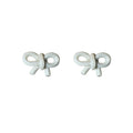 Handmade Small Bow Earrings,Studs,Lumivault.