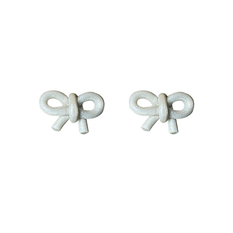 Handmade Small Bow Earrings,Studs,Lumivault.