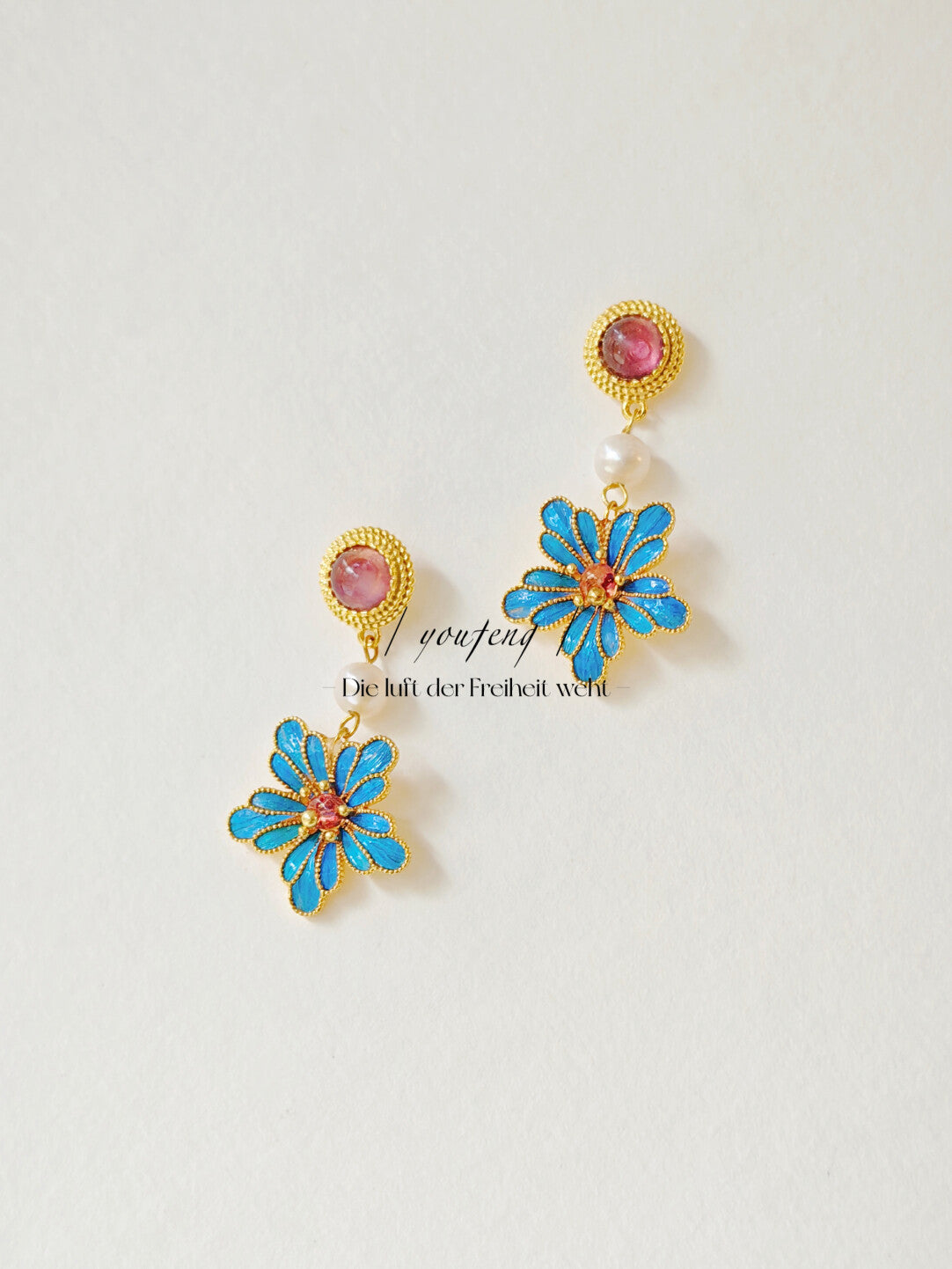 Spring Green Amethyst Agate Earrings