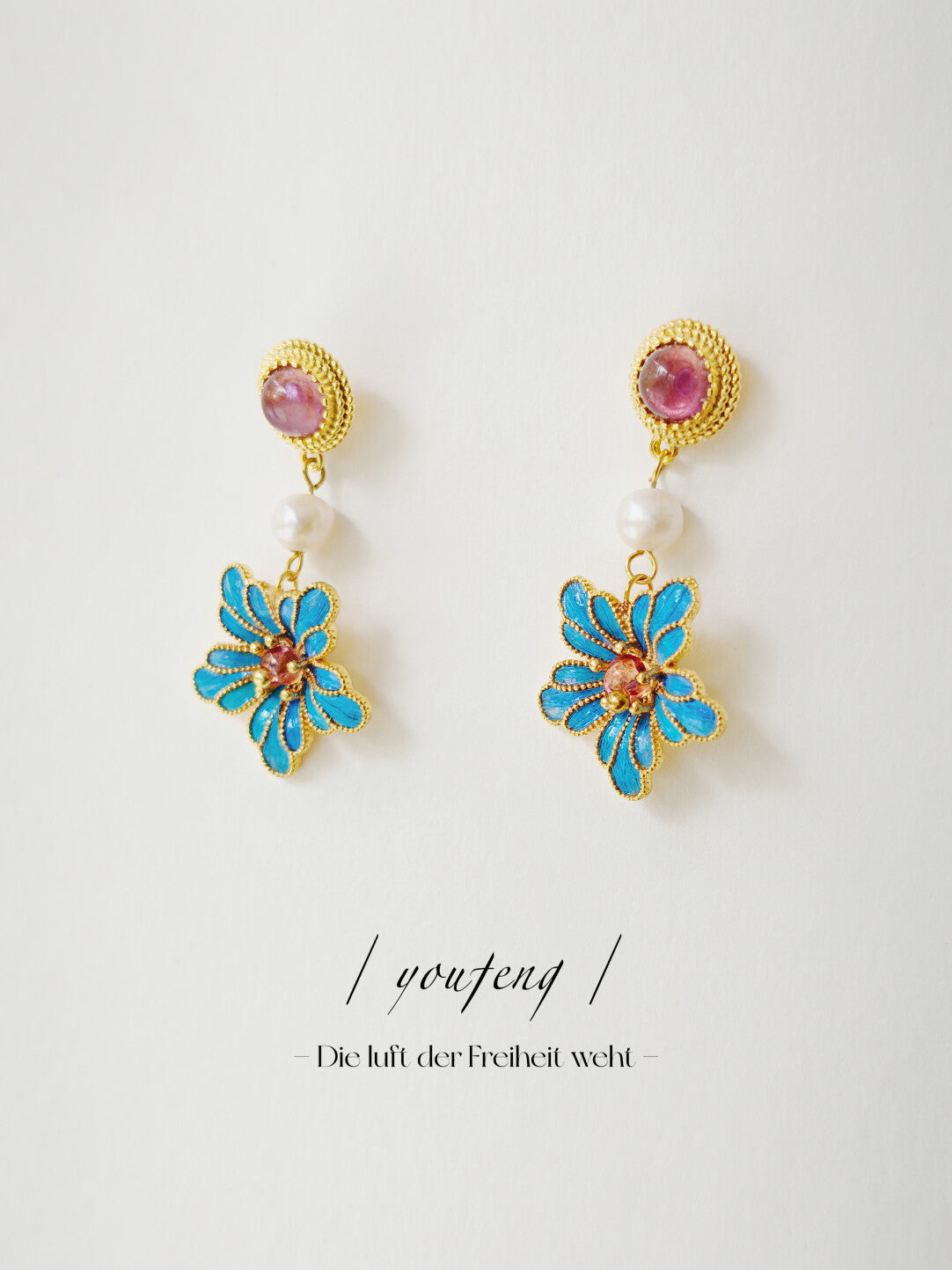 Spring Green Amethyst Agate Earrings