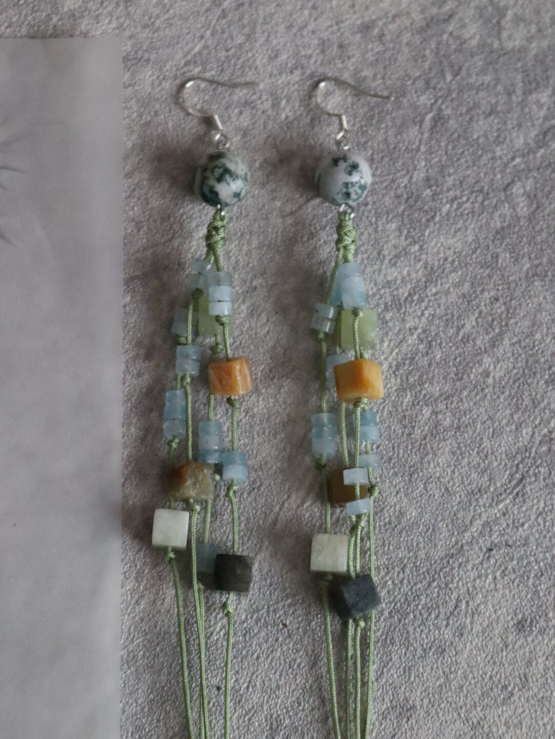 Chinoiserie In the Mountains Earrings,Lumivault.