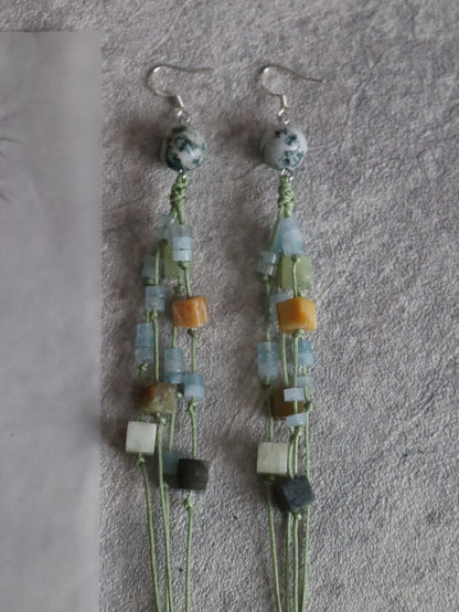 Chinoiserie In the Mountains Earrings