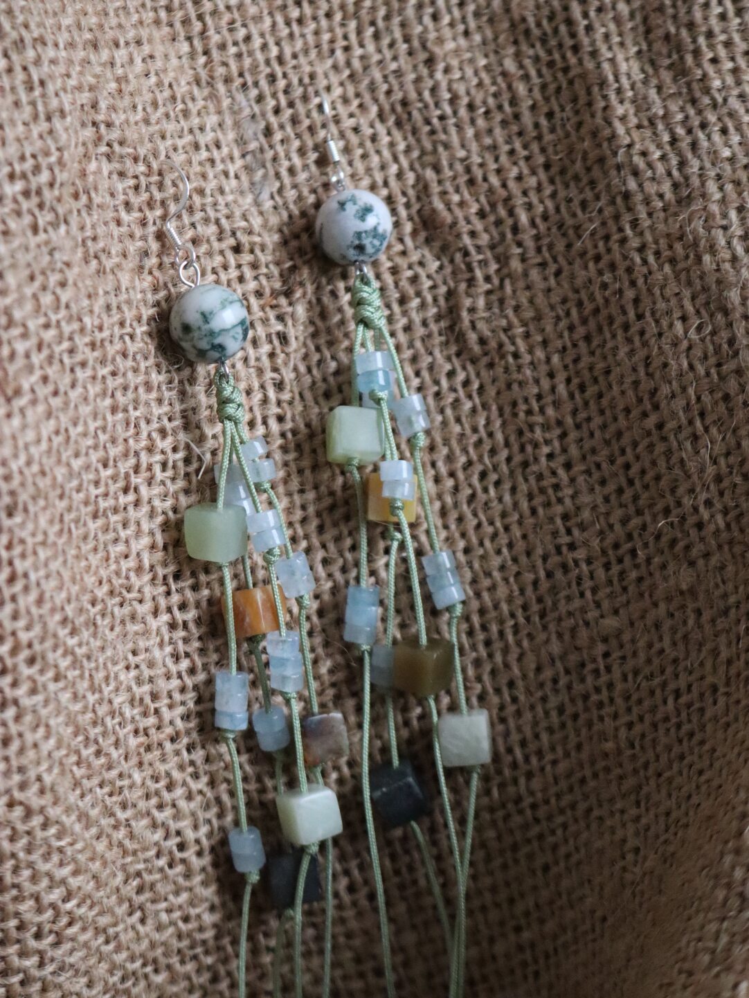 Chinoiserie In the Mountains Earrings,Lumivault.