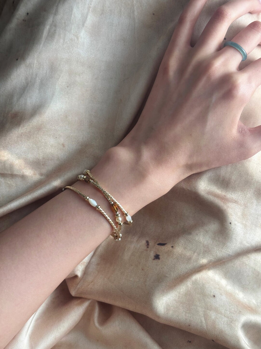 Genius Girlfriend Beaded Necklace Bracelet,Lumivault.