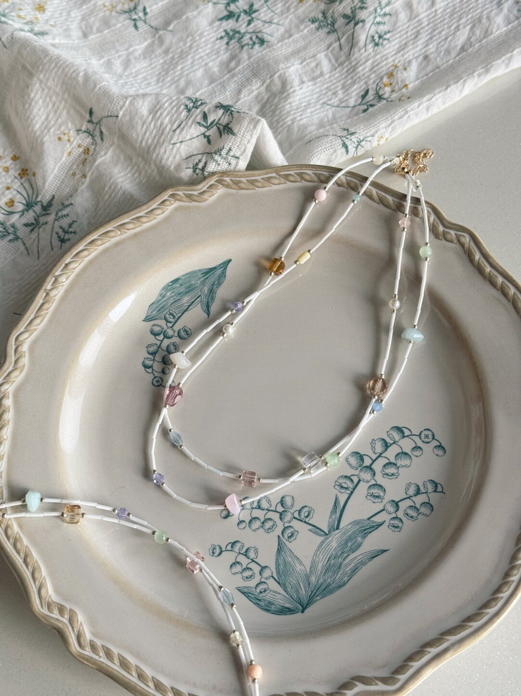 Dating Day Beaded Necklace,Lumivault.