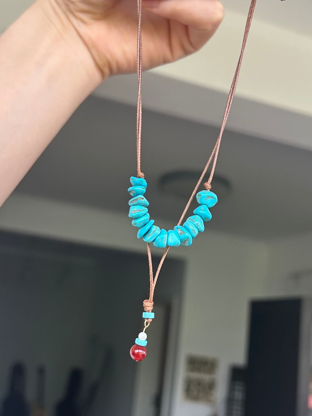 Stone Rhyme Double-layer Necklace,Lumivault.