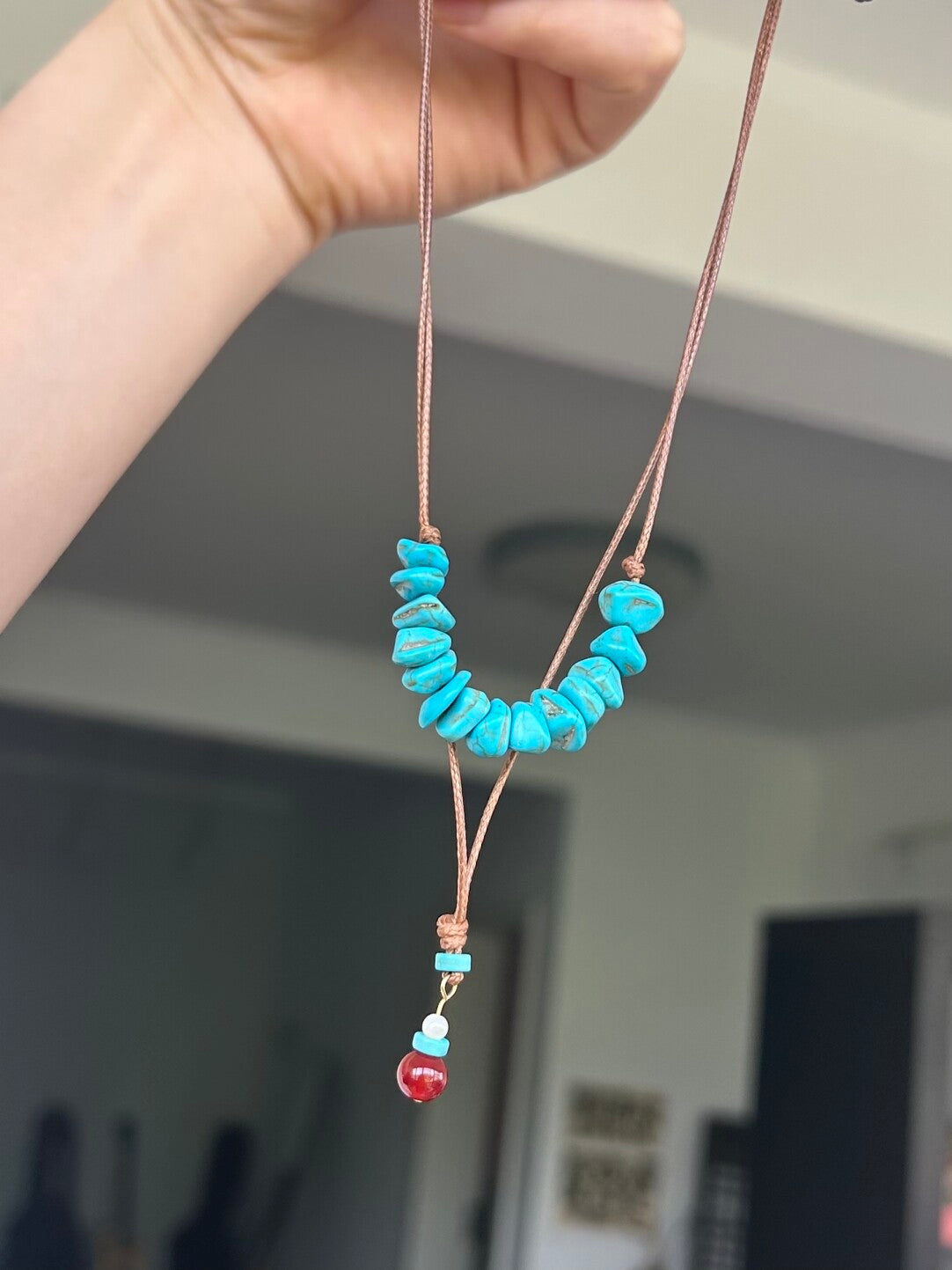 Stone Rhyme Double-layer Necklace,Lumivault.