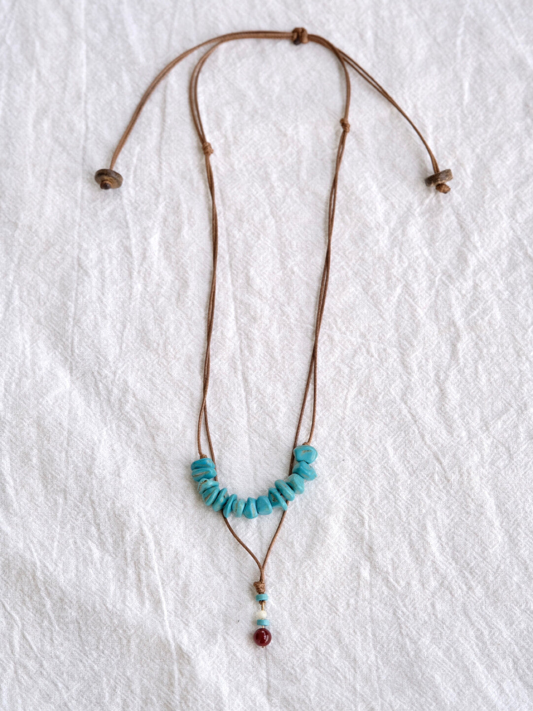 Stone Rhyme Double-layer Necklace,Lumivault.