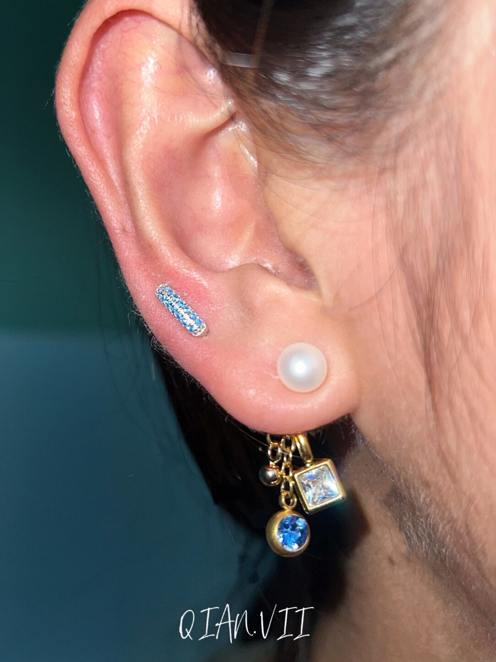 Titanium Steel Stud Earrings,Lumivault.