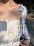 Blue Watch Waist Chain,Bag Strap,Lumivault.