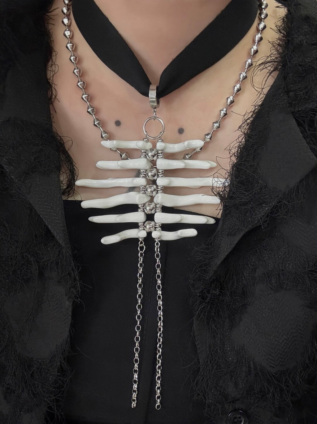 Spine Link Necklace & Waist Chain,Lumivault.