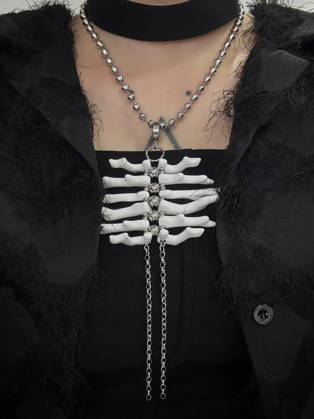 Spine Link Necklace & Waist Chain,Lumivault.