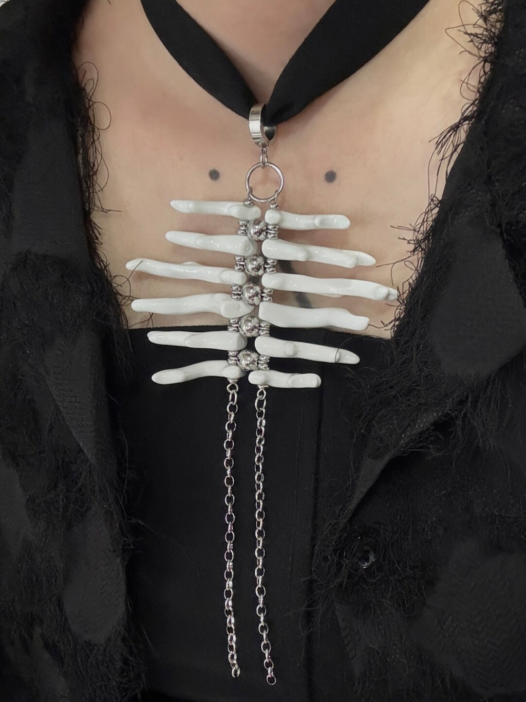 Spine Link Necklace & Waist Chain,Lumivault.