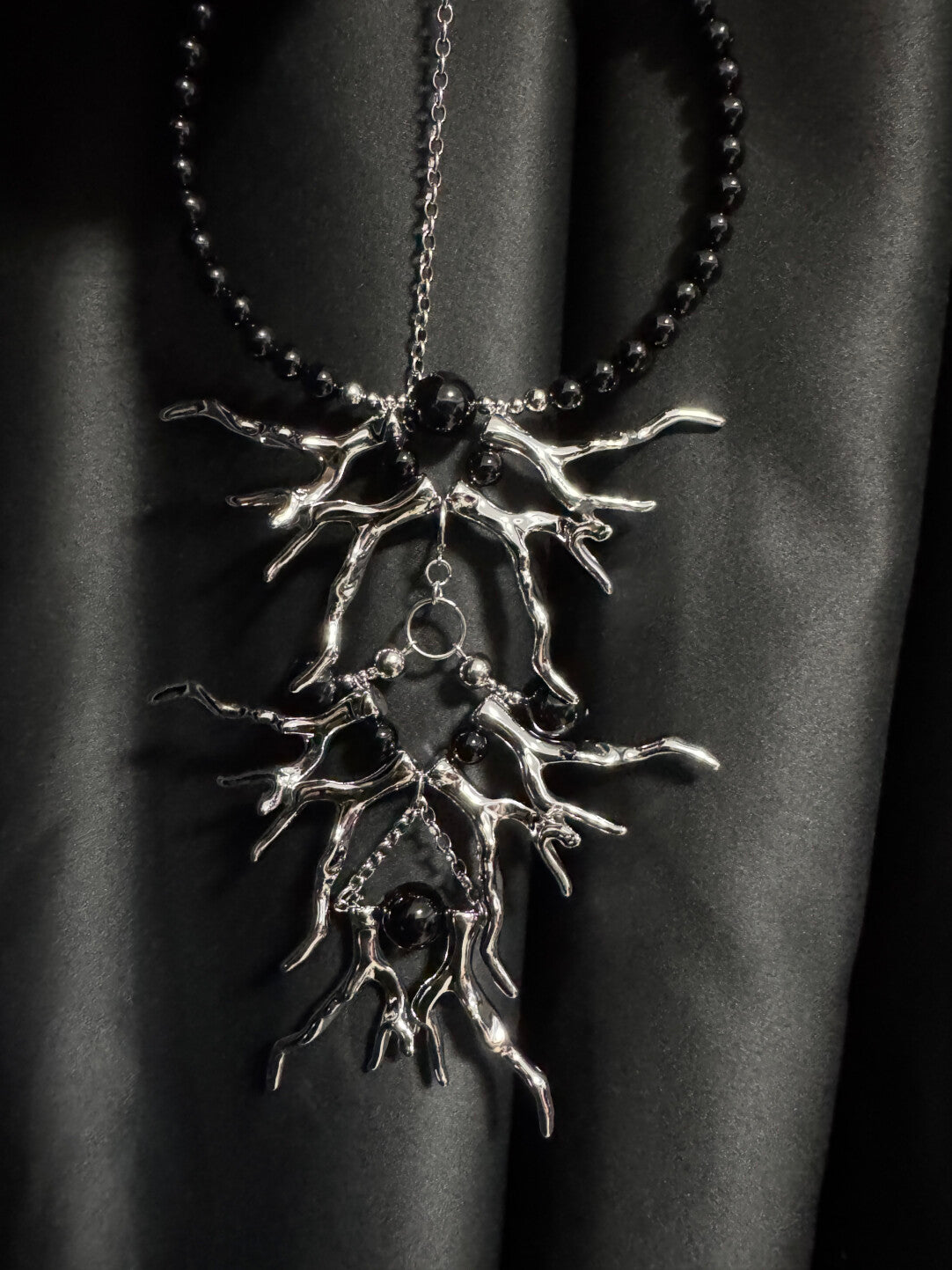 Special-Shaped Detachable Hand-Tied Necklace,1,Lumivault.