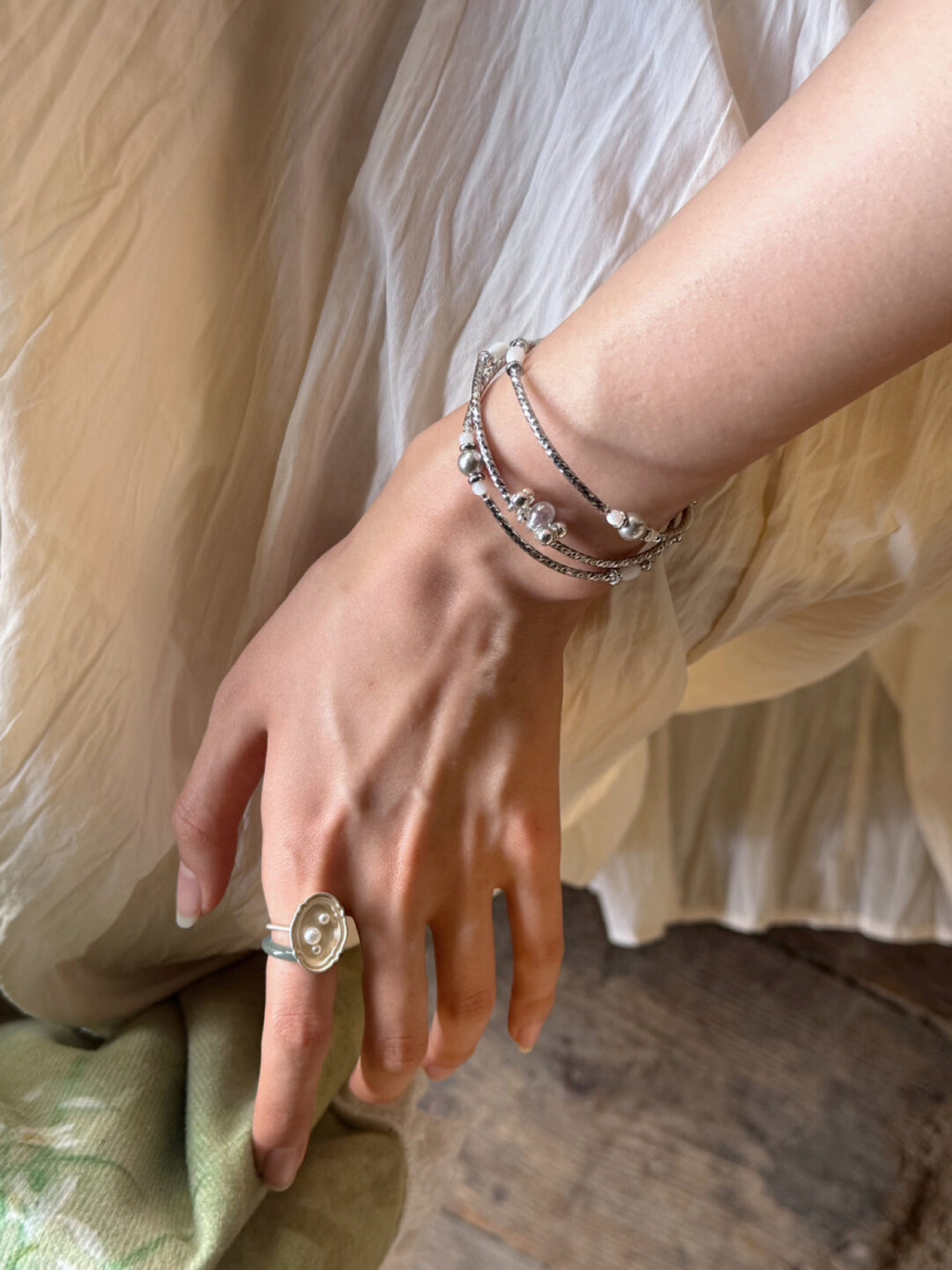 Lenon's Notebook Beaded Bracelet,Lumivault.