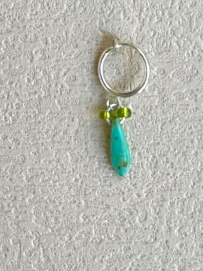 Firefly Green Earrings