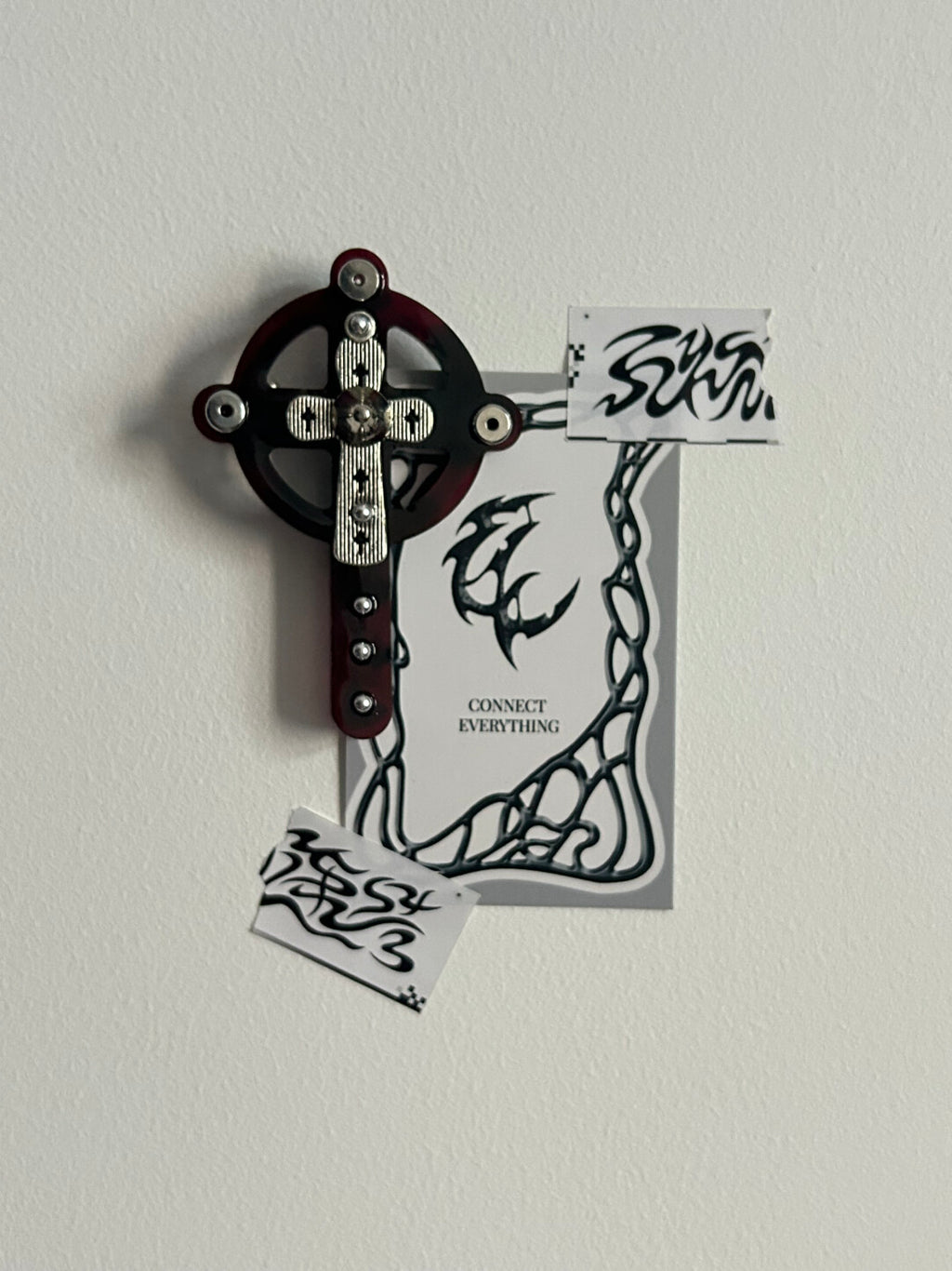 Gothic Cross Hair Clips,2,Lumivault.