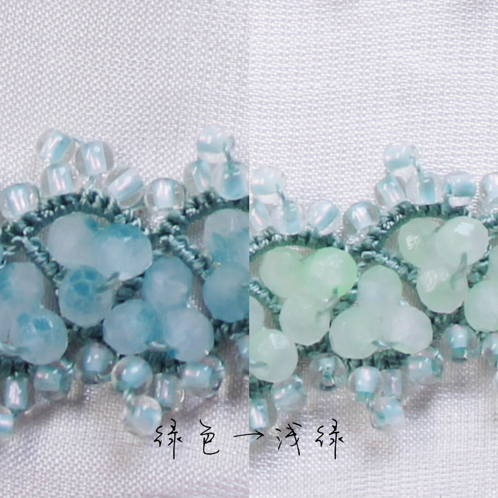 Aeterna Bracelet,Aerobic Forest | Green to Light Green,Lumivault.