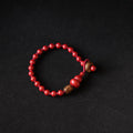Winter Jubilee Agarwood Beaded Bracelet,14cm,Lumivault.