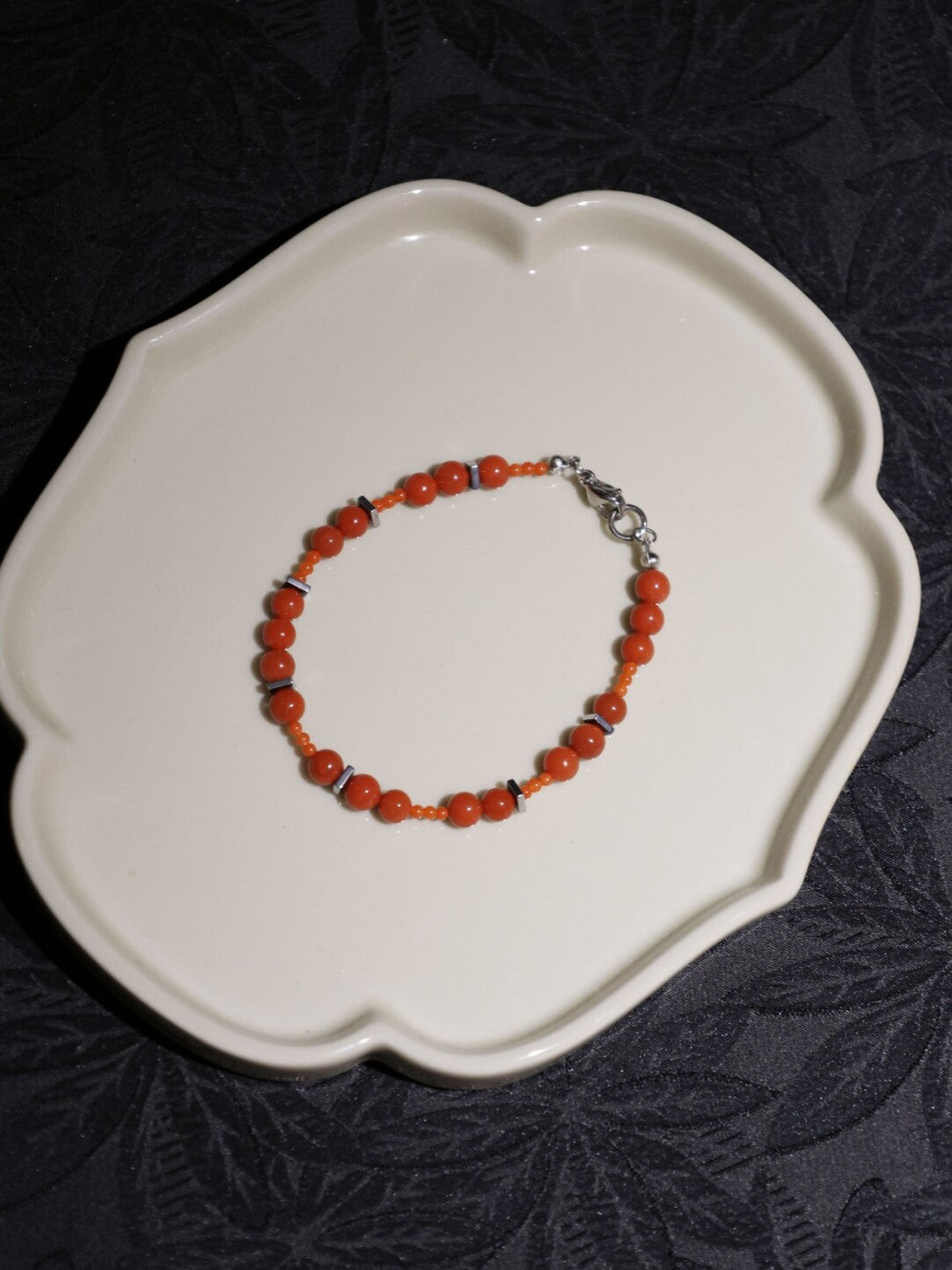 Chinoiserie New Year Red Thread Bracelet,Lumivault.
