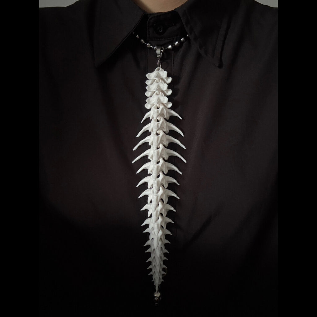 Driftbone Necklace,White,Lumivault.