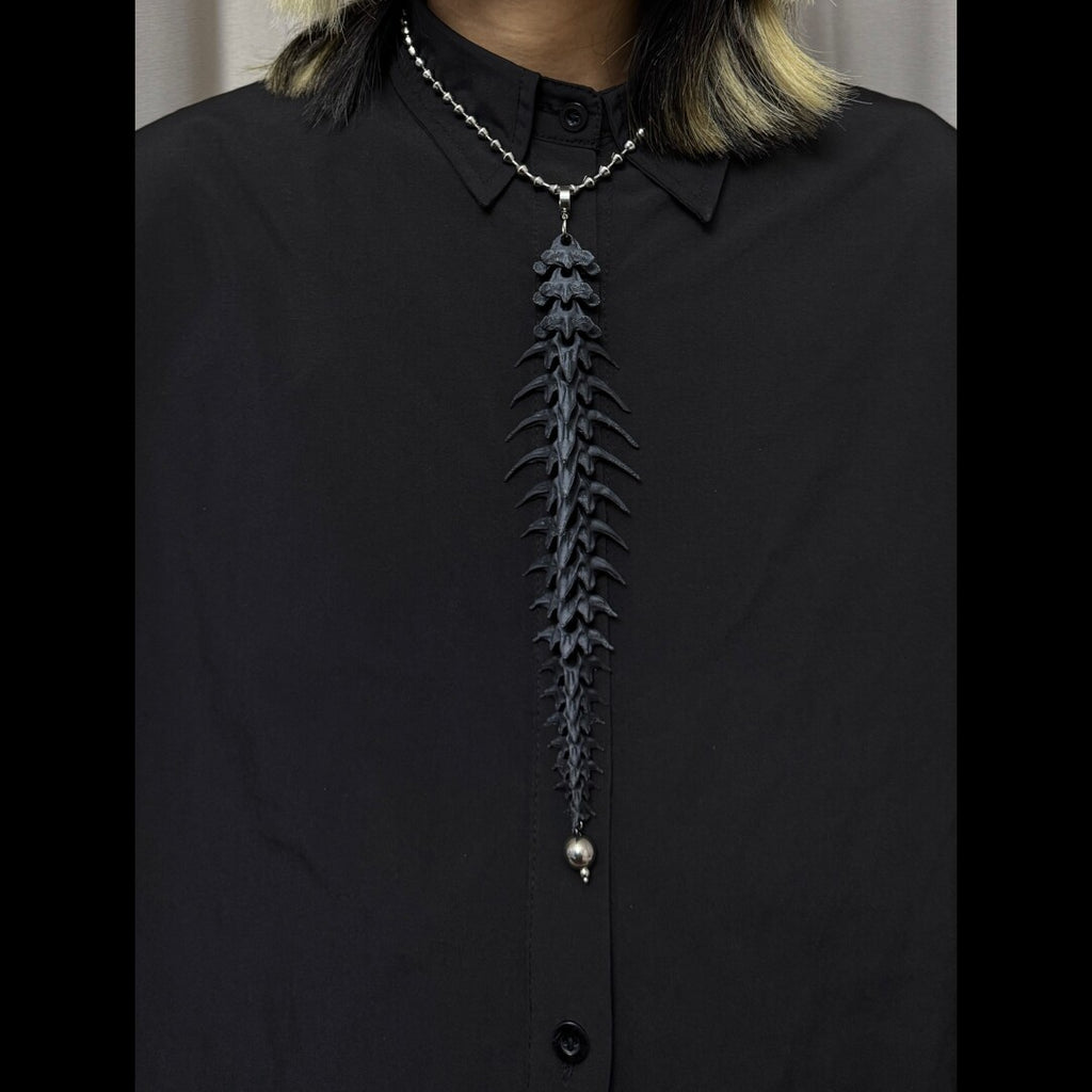 Driftbone Necklace,Black,Lumivault.
