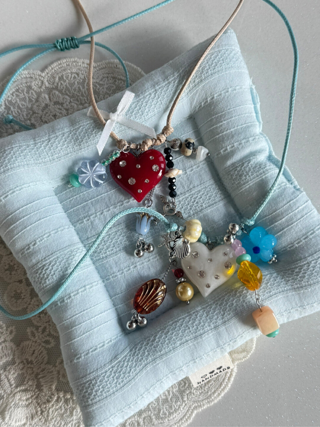 Gemini Beaded Necklace,Lumivault.