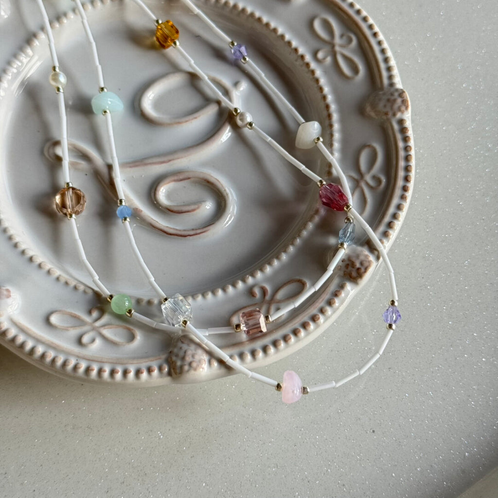 Dating Day Beaded Necklace,Necklace,Lumivault.