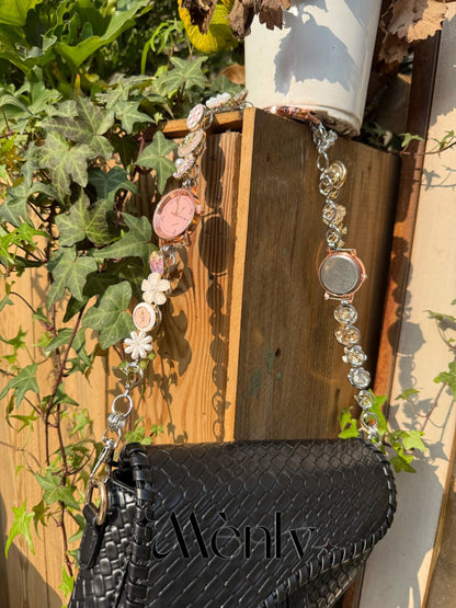 Pink Watch Waist Chain