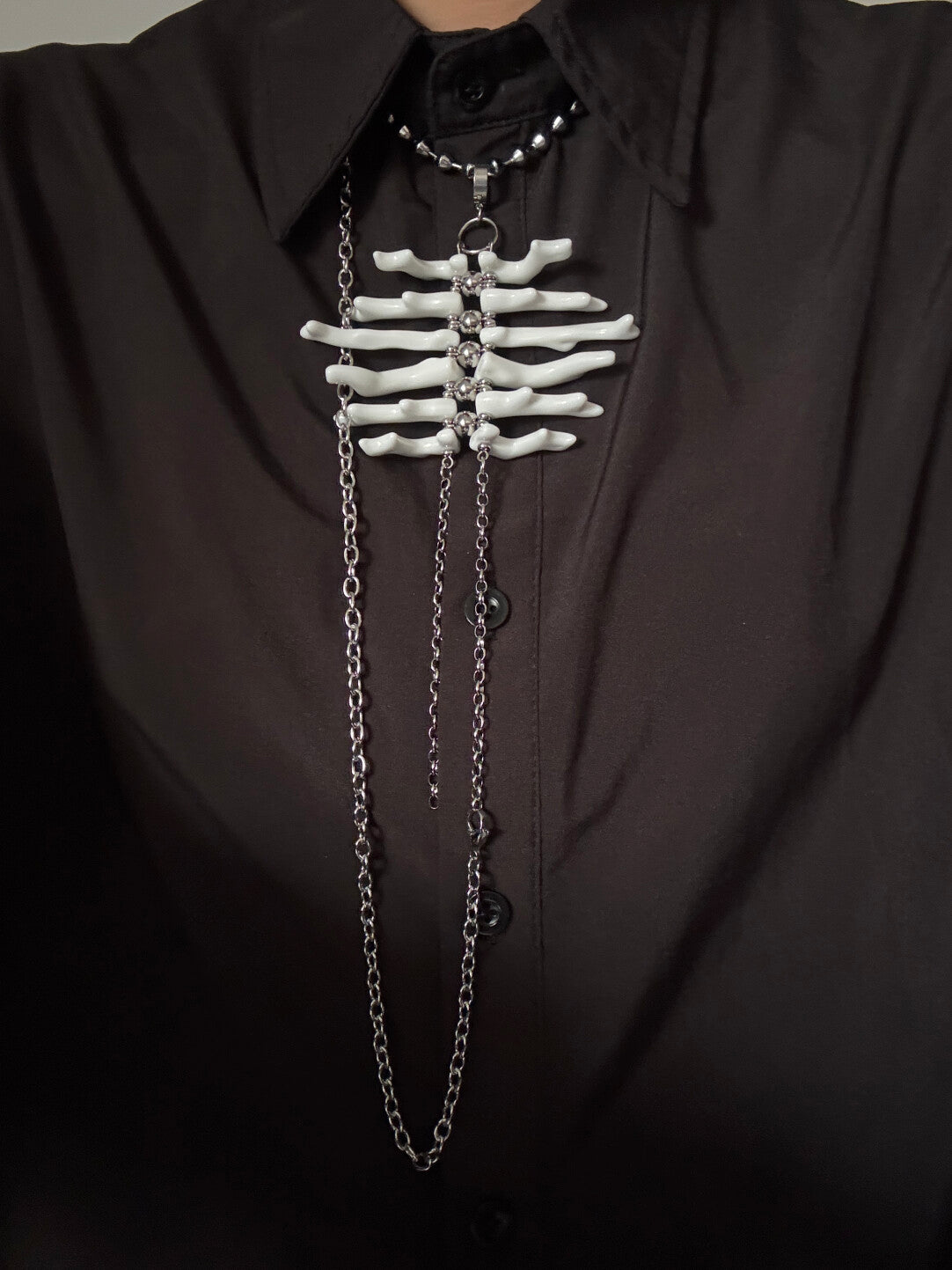 Spine Link Necklace & Waist Chain,Lumivault.